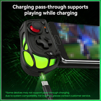 Nuevo Controlador de Juegos Móvil Extensible AB05 Tipo-C con Joystick de Efecto Hall y Turbo para Teléfonos y Tabletas Android e iOS