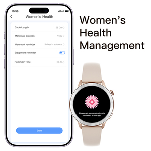 Smartwatch AI Watch 5 con Bussola, Traduttore AI ChatGPT, Impermeabile IP68, Orologio Sportivo Fitness Tracker <span class=keywords><strong>per</strong></span> Donne - Product Image 5