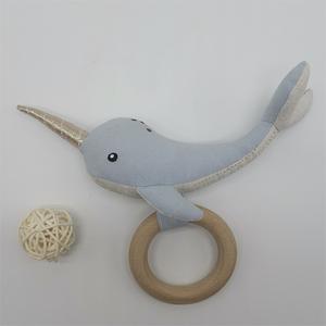 Andmade-Anillo de juguete de felpa para niños, juguete de felpa suave - Product Image 2