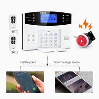 Système de sécurité domestique intelligent 4G 99 zones sans fil et 7 zones filaires Tuya WiFi GSM Système d'alarme anti-intrusion pour maison intelligente PST-30A-4GUS