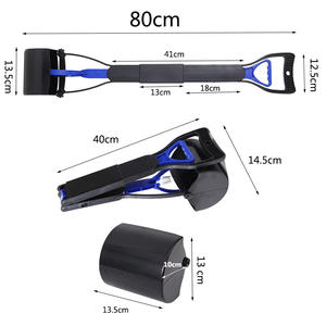 Ramasse-crottes pour animaux de compagnie Doe Pet avec manche long de 80 cm, nettoyage facile, ramasse-crottes pour chiens, accessoires pour animaux de compagnie - Product Image 3