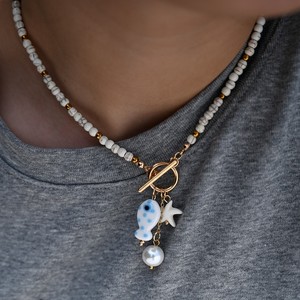 Collier à fermoir étoile <span class=keywords><strong>de</strong></span> mer, style bohème, perles colorées, collier ras du <span class=keywords><strong>cou</strong></span> hawaïen pour l'été, la plage et le bord <span class=keywords><strong>de</strong></span> mer, pour femmes et hommes - Product Image 6