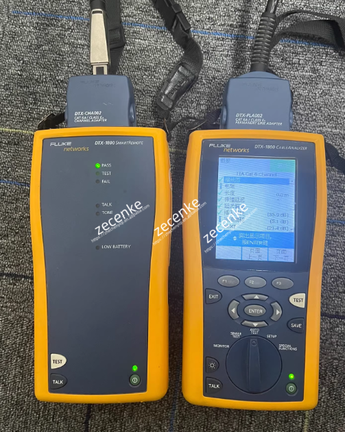 fluke network tester dtx 1800
