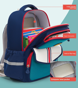 Mochila Infantil de Alta Calidad con Dibujos Animados, Gran Capacidad, Impermeable, de Nailon con Cierre, Bolsas Escolares Modernas, Duraderas y Personalizadas - Product Image 2