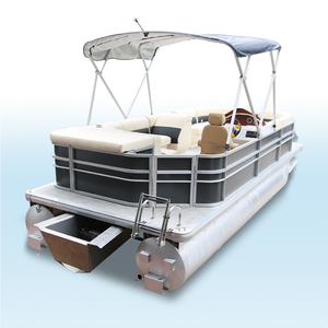 Luxury 18ft Personal Fishing Boat Aluminum Hull Engine Center Control River Fishing <b>Entertainment</b> Sightseeing - Product Image 2