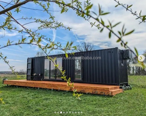Maison Conteneur Commerciale Pliable 5,8 m pour Complexe Hôtelier – Préfabriquée, Écologique, Étanche, Aménagement Ouvert, Bar au Bord de la <span class=keywords><strong>Piscine</strong></span>, Hébergement pour Clients - Product Image 3