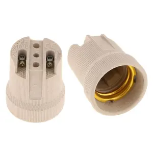 E27 Lighting Porcelain Fixture Socket Ceramic Lamp Socket connector