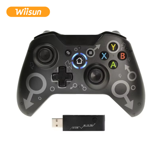 Wireless 2.4GHz Joystick Gamepad for One PC & Laptop Ergonomic Design 600mAh Battery 8m Range for for One