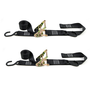 2pk OEM 2 "geniş ağır motosiklet yağ kayışı römork kiti kauçuk kaplı mandal kanca ile cırcırlı gerdirme kayış - Product Image 5