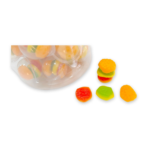 Échantillons gratuits disponibles OEM/ODM Bonbons gélifiés colorés en forme de hamburger Saveur fruitée amusante Bonbons gélifiés en forme de dessin animé pour les collations des enfants - Product Image 2