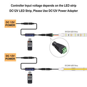 ESann-controlador de atenuación de tira Led RF, para FCOB 3014, 5630, 5730, 3528, 14 teclas - Product Image 2