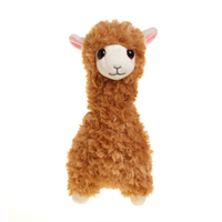 Juguete de Peluche de Alpaca Miniatura Barato de Fábrica al por Mayor, Juguete de Alpaca de Peluche Suave Personalizado, Lindo y de Tamaño Real