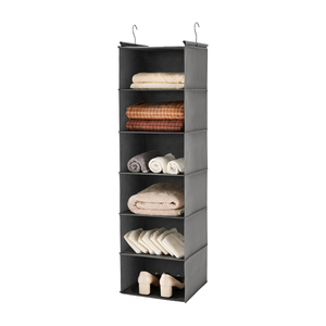 Hanging Closet Organizers and Clothes Storage Bags Collapsible <b>Shelves</b> for RV Wardrobe Camp Hanging Organizer for Shoes Toys - Product Image 1
