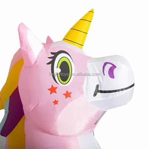 Costume gonflable de cosplay d'anime de <span class=keywords><strong>licorne</strong></span> mignonne rose pour enfants adultes - Product Image 3