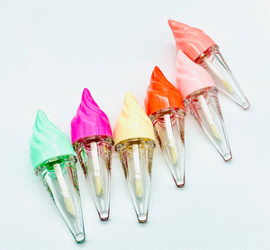 Tubos de brillo de labios con forma de pezón de 8ml, tubo de brillo de labios de <span class=keywords><strong>unicornio</strong></span> vacío, envases de esmalte de labios, embalaje de brillo de labios de anillo rosa - Product Image 6