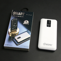 Meilleure Offre Promotionnelle : Batterie Externe Portable avec Câble Intégré, Charge Rapide, 10000mAh 20000mAh, Personnalisable