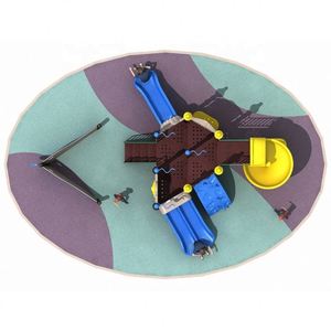 Cheap Custom Small Kids Amusement Park Outdoor Playground With <b>Slide</b> Manufacturers - Product Image 3