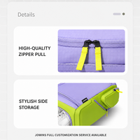 Sac à dos imperméable pour raquettes de tennis, pickleball et badminton, grande capacité, compartiment à chaussures, poche pour ordinateur portable, multicolores, logo personnalisé