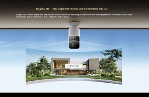 สำหรับ Xiaomi กล้อง IP กลางแจ้ง4ล้านพิกเซล MJSXJ05BY กับ BW500เข้ากันได้กับแอป Mi Home สำหรับการเฝ้าระวัง - Product Image 6