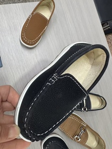 Scarpe da ragazzo in pelle Casual Beanie scarpe da bambino suole morbide a buon mercato scarpe in pelle singola all'ingrosso - Product Image 5