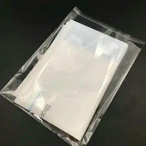 China supplier good quality transparent self adhesive BOPP OPP plastic clear packaging bag