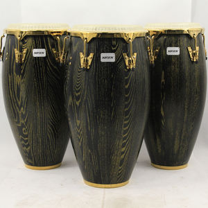 Tambor <span class=keywords><strong>Conga</strong></span> Konka de Madera Maciza, Tambor de Mano, Percusión Occidental, Congas Latinas, Excelente para Jazz, Música Folclórica y Mundial - Product Image 2