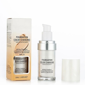 Fond <span class=keywords><strong>de</strong></span> <span class=keywords><strong>teint</strong></span> TLM Face <span class=keywords><strong>Base</strong></span> Make up Spf, maquillage personnalisé, fond <span class=keywords><strong>de</strong></span> <span class=keywords><strong>teint</strong></span> magique changeant <span class=keywords><strong>de</strong></span> couleur, crème cosmétique, fond <span class=keywords><strong>de</strong></span> <span class=keywords><strong>teint</strong></span> liquide changeant <span class=keywords><strong>de</strong></span> couleur - Product Image 1