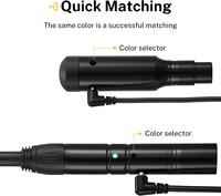 Usine 2.4G sans fil DMX 512 émetteur et récepteur gradateurs d'éclairage de scène pour DJ lumières de scène