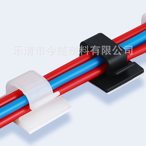 Ruicheng Nylon Cable <b>Clip</b> WCL Series 16mm Adhesive Base Wire Organizer For Cable Management - Product Image 5