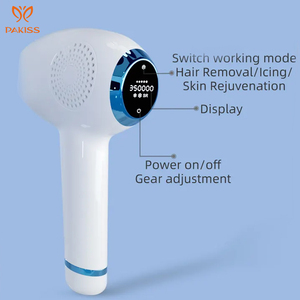 Écran LCD chaud Dispositif de rajeunissement pour le traitement de l'acné avec capteur de peau intégré Dispositif d'<span class=keywords><strong>épilation</strong></span> IPL avec fonction de refroidissement de la glace - Product Image 6