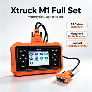 Herramienta de Diagnóstico para Motocicletas All Cables Xtruck M1, Escáner Manual para Motos, Compatible con Múltiples Marcas de Motocicletas - Product Image 1