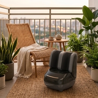 Masseur de pieds électrique Shiatsu 4D à rouleaux, avec chauffage des jambes et mollets, vibration et compression d'air, pour SPA des pieds, à prix abordable