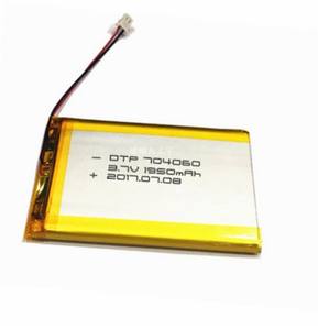 Data 2000 mAh <strong>3</strong>,7 V ultrathin LiPo battery with PCB - Product Image 1