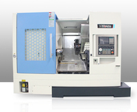 DONGS-Machine de tour à axe C à lit incliné pour travaux lourds, avec centre de tournage et de fraisage CNC TCK700