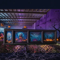 Labyrinthe d'horreur gonflable pour Halloween pour enfants et adultes, aventure zombie pas chère pour les fêtes, en PVC pour l'intérieur et l'extérieur