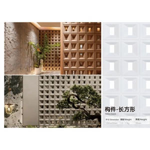 Paneles de Pared de Piedra Gris Duraderos, Diseño Moderno, Paneles de Ladrillo Hueco de Poliuretano para Interiores <span class=keywords><strong>y</strong></span> Exteriores, Paneles de Piedra Artificial para Exteriores - Product Image 1