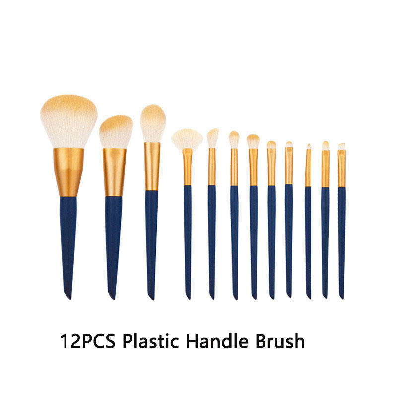 12pcs Plastic Handle Brush