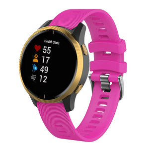 <span class=keywords><strong>Bracelet</strong></span> en Silicone IVANHOE 20mm pour <span class=keywords><strong>Garmin</strong></span> <span class=keywords><strong>Vivoactive</strong></span> <span class=keywords><strong>3</strong></span>/Venu/GarminMove <span class=keywords><strong>3</strong></span> Luxe Style montre intelligente <span class=keywords><strong>Bracelet</strong></span> <span class=keywords><strong>Bracelet</strong></span> Sport de remplacement - Product Image 2