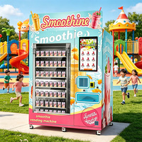 Máquina Expendedora Automática de Smoothies YISO 24H, de Alta Calidad, 500W, con Múltiples Métodos de Pago, para Cine y Calle