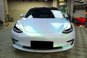 Film d'emballage de voiture vert <span class=keywords><strong>platine</strong></span>-Matériau PVC <span class=keywords><strong>Vinyle</strong></span> à changement de couleur automatique - Product Image 4