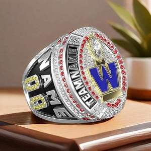 Anillo de Campeonato de Deportes de Fantasía 2024 para Equipos Personalizados de Béisbol, Sóftbol, Voleibol y Baloncesto para Bodas - Product Image 4
