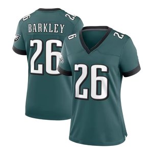 Groothandel Dames- en Kinder Philadelphia 26 Saquon Barkley 1 Jalen Hurts 33 DeJean American Football Shirts Gestikte Shirts - Product Image 3