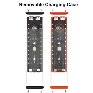 Caja de Almacenamiento para Baterías con 4 Ranuras para 21700, Carcasa para Banco de Energía DIY, Carga Rápida PD de 22.5W, Doble USB, Sin Celdas - Product Image 1
