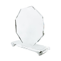 Usine de fabrication Peste en cristal de conception personnalisée bon marché, en forme d'octogone, prix