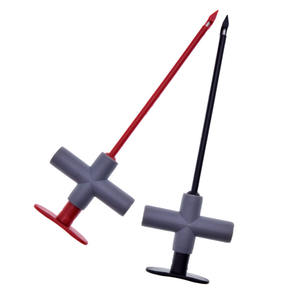 Kundenspezifische Isolierung Piercing Clip <span class=keywords><strong>Test</strong></span> Sonde + Silikon <span class=keywords><strong>Test</strong></span> Blei Set Haken Banana Jack Frühling Geladen Kupfer Kit - Product Image 5