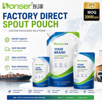 Pochettes à bec verseur étanches et robustes 2L 3L 5L – Grands sacs de stockage de liquides pour recharge de détergent et fluides automobiles