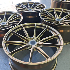 Jantes en alliage d'aluminium forgé <span class=keywords><strong>HW</strong></span> 1 pièce 5x112 5x120 5x114.3 5x100, jantes de voiture personnalisées à déport profond 18-22 pouces, neuves pour Audi - Product Image 3