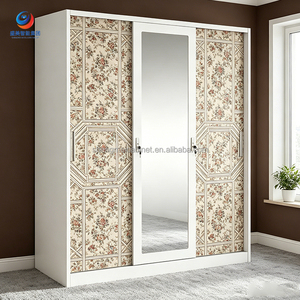 <span class=keywords><strong>Armadio</strong></span> Scorrevole a Doppia Anta in Acciaio Design Italiano con Caratteristiche Anti-Umidità Durevoli ed Ecologiche per Arredamento Camera da Letto - Product Image 3