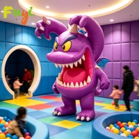 Monstre gonflable géant personnalisé de qualité commerciale, monstre gonflable pour la publicité extérieure et la décoration d'événements