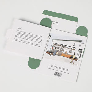 Boîtes d'emballage en papier pour cosmétiques et soins de la peau avec fenêtre, boîte en carton cadeau personnalisée avec logo, carton <span class=keywords><strong>blanc</strong></span>, double insertion - Product Image 6